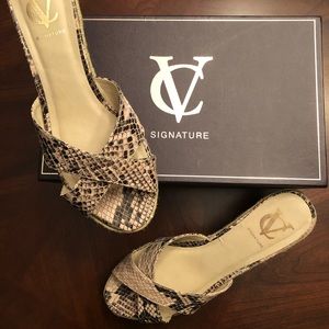 Vince Camuto VC Signature Wedge Espadrille Size 8